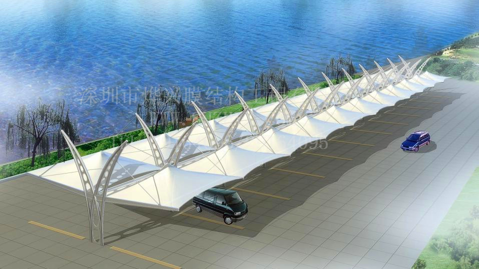 花那么多錢膜結(jié)構(gòu)車棚做啥，做篷布也很不錯(cuò)？