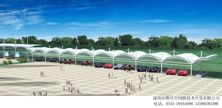 選用膜結(jié)構(gòu)車棚需注意的問題是什么？